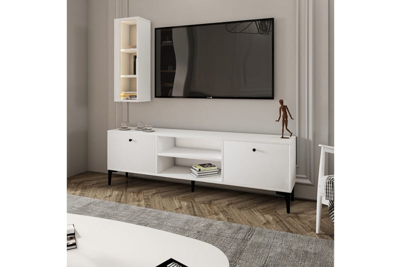 Bien Tv-bänk 150 cm - Vit - Möbler - TV- & Mediamöbler - TV bänk & mediabänk