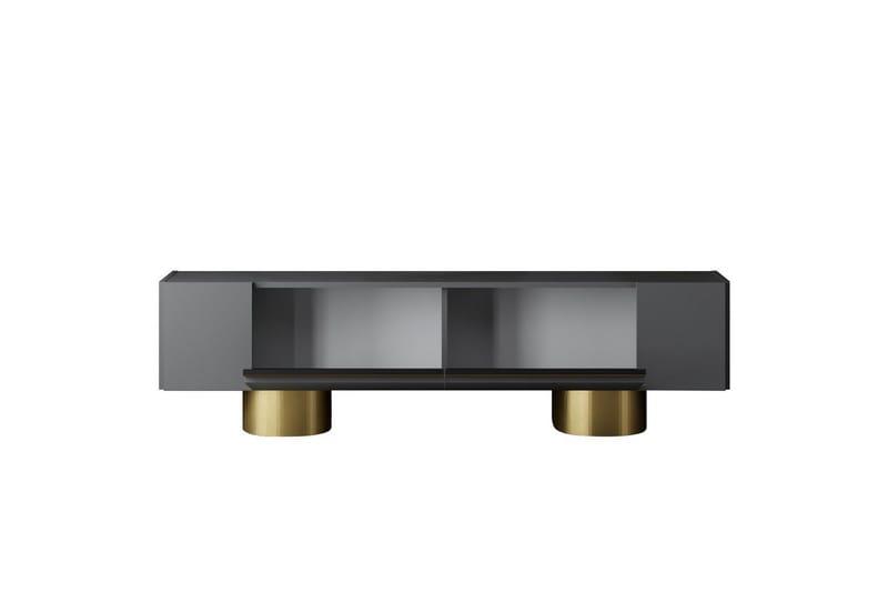 Bohem Tv-bänk 180 cm - Guld/Antracit - Möbler - TV- & Mediamöbler - TV bänk & mediabänk