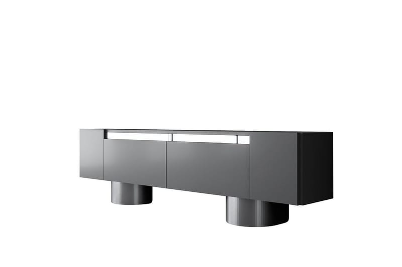 Bohem Tv-bänk 180 cm - Silver/Antracit - Möbler - TV- & Mediamöbler - TV bänk & mediabänk