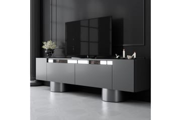 Bohem Tv-bänk 180 cm - Silver/Antracit - Möbler - TV- & Mediamöbler - TV bänk & mediabänk