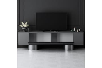 Bohem Tv-bänk 180 cm - Silver/Antracit - Möbler - TV- & Mediamöbler - TV bänk & mediabänk