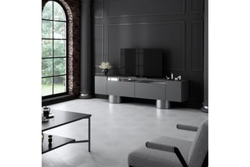 Bohem Tv-bänk 180 cm - Silver/Antracit - Möbler - TV- & Mediamöbler - TV bänk & mediabänk