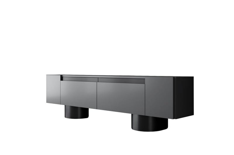 Bohem Tv-bänk 180 cm - Svart/Antracit - Möbler - TV- & Mediamöbler - TV bänk & mediabänk