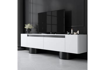 Bohem Tv-bänk 180 cm - Svart/Vit - Möbler - TV- & Mediamöbler - TV bänk & mediabänk