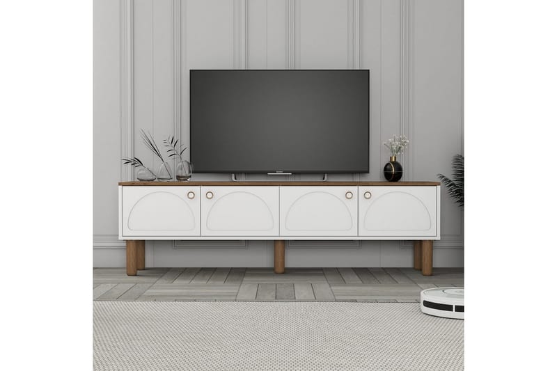 Bohem Tv-bänk 180 cm - Vit - Möbler - TV- & Mediamöbler - TV bänk & mediabänk
