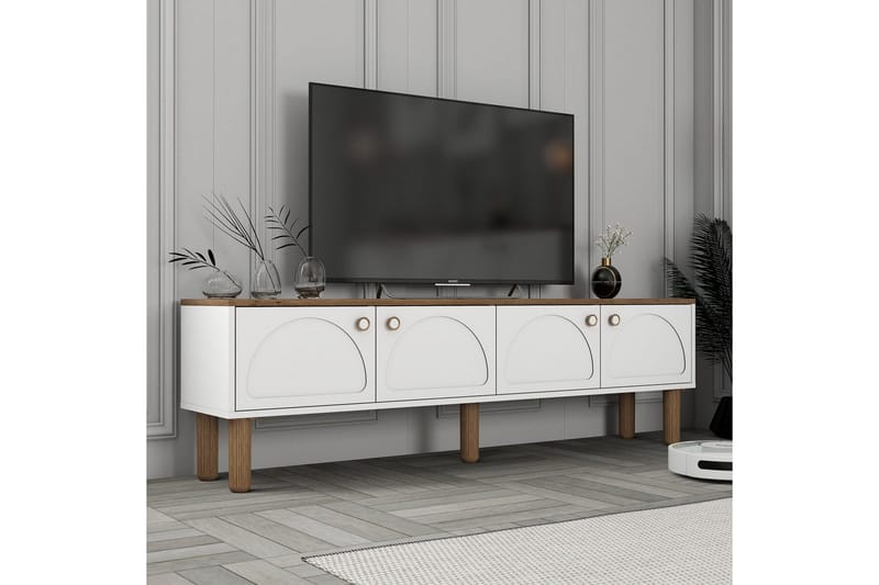 Bohem Tv-bänk 180 cm - Vit - Möbler - TV- & Mediamöbler - TV bänk & mediabänk