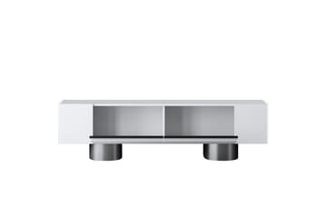 Bohem Tv-bänk 180 cm - Vit/Silver - Möbler - TV- & Mediamöbler - TV bänk & mediabänk