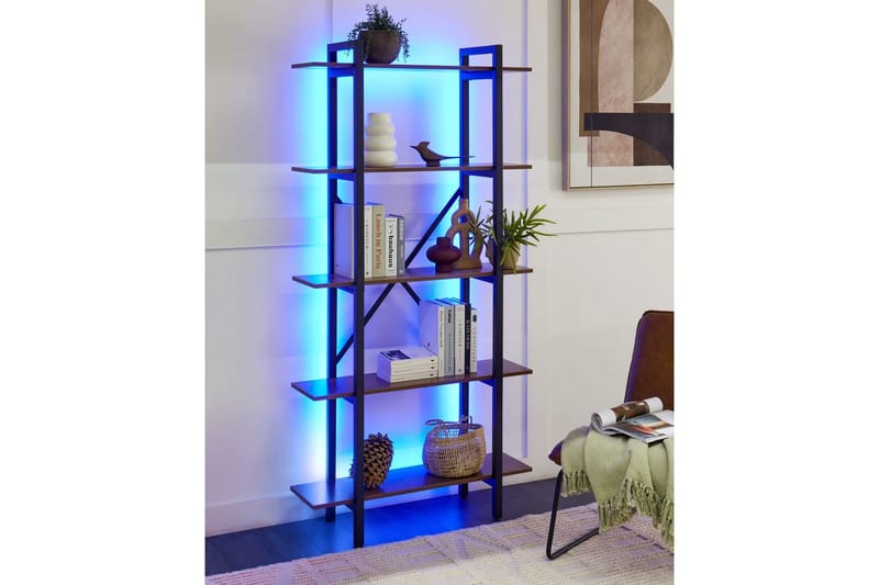 Bokhylla LED Darby - Möbler - TV- & Mediamöbler - CD-hylla & DVD-hylla