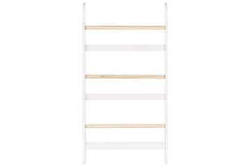 Bokhylla Rigolet Vit, ljust trä - Vit, ljust trä - Förvaring - Hylla - Bokhylla