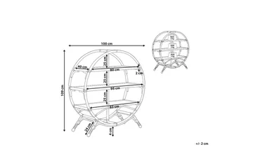Bokhylla Tuvalu Ii - Förvaring - Hylla - Bokhylla