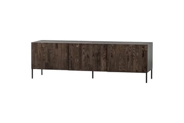 Bono Golvstående Tv Bänk 180 cm med Förvaring i Ask - Brun - Möbler - TV- & Mediamöbler - TV bänk & mediabänk