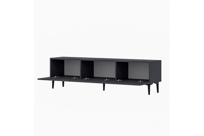 Botswana Tv-bänk 160 cm - Antracit - Möbler - TV- & Mediamöbler - TV bänk & mediabänk