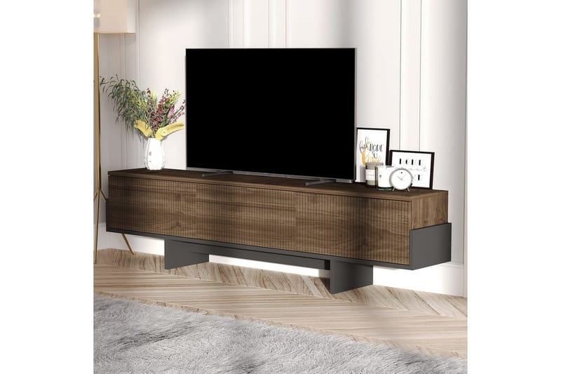 Brin Tv-bänk 180 cm - Brun/Svart - Möbler - TV- & Mediamöbler - TV bänk & mediabänk