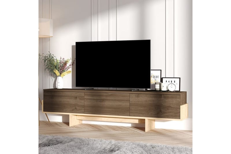 Brin Tv-bänk 180 cm - Natur/Brun - Möbler - TV- & Mediamöbler - TV bänk & mediabänk