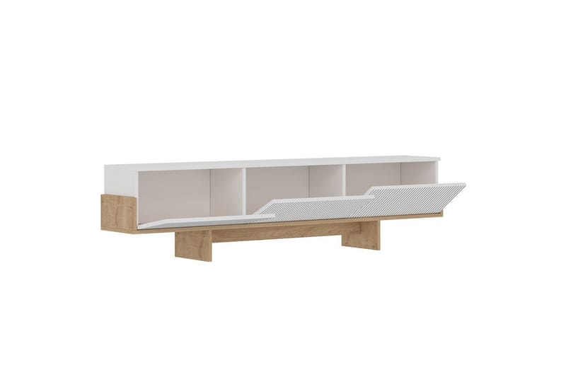 Brin Tv-bänk 180 cm - Natur/Vit - Möbler - TV- & Mediamöbler - TV bänk & mediabänk