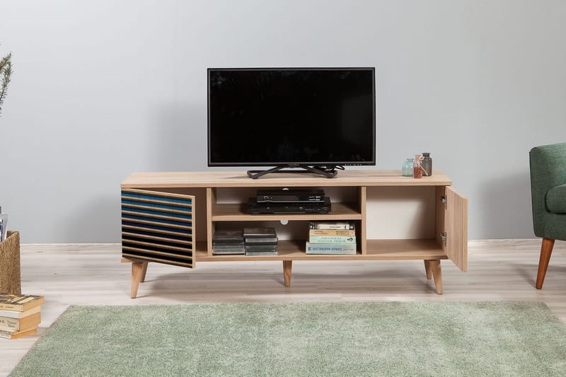 Brokind TV-Bänk 140 cm - Brun - Möbler - TV- & Mediamöbler - TV bänk & mediabänk