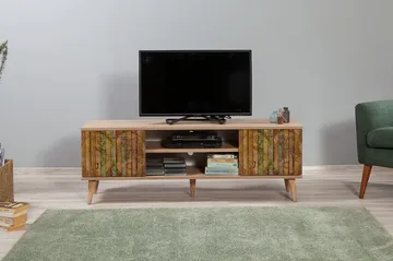 Brokind TV-Bänk 140 cm - Brun - Möbler - TV- & Mediamöbler - TV bänk & mediabänk