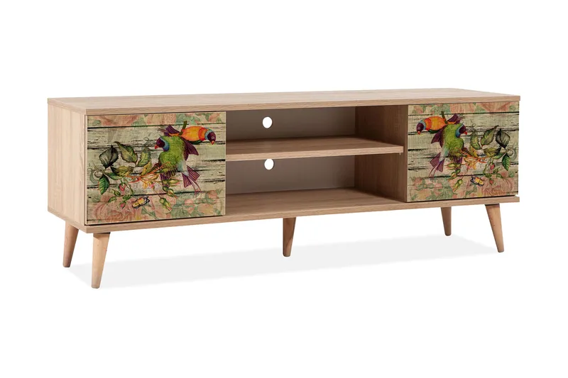 Brokind TV-Bänk 140 cm - Brun - Möbler - TV- & Mediamöbler - TV bänk & mediabänk