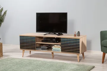 Brokind TV-Bänk 140 cm - Brun - Möbler - TV- & Mediamöbler - TV bänk & mediabänk