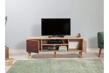 Brokind TV-Bänk 140 cm - Brun - Möbler - TV- & Mediamöbler - TV bänk & mediabänk
