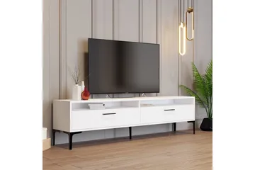 Brutorp Tv-bänk 180 cm - Vit - Möbler - TV- & Mediamöbler - TV bänk & mediabänk