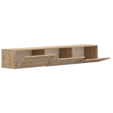 Bruveri TV-bänk 180x28,6x31,4 cm - Sapphire Oak - Möbler - TV- & Mediamöbler - TV bänk & mediabänk