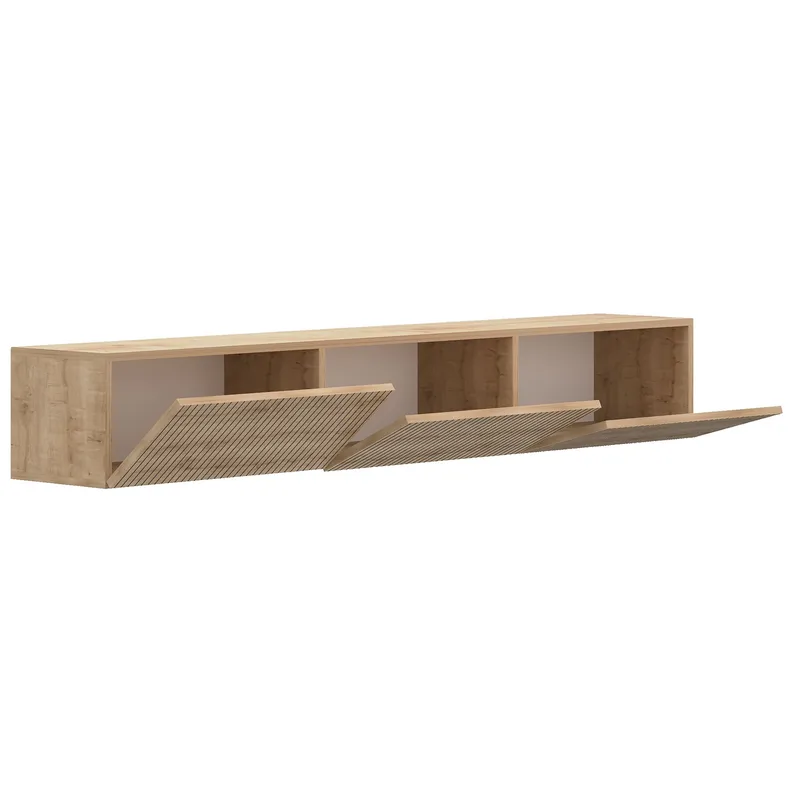 Bruveri TV-bänk 180x28,6x31,4 cm - Sapphire Oak - Möbler - TV- & Mediamöbler - TV bänk & mediabänk