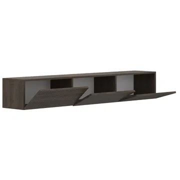 Bruveri TV-bänk 180x28,6x31,4 cm - Valnöt - Möbler - TV- & Mediamöbler - TV bänk & mediabänk