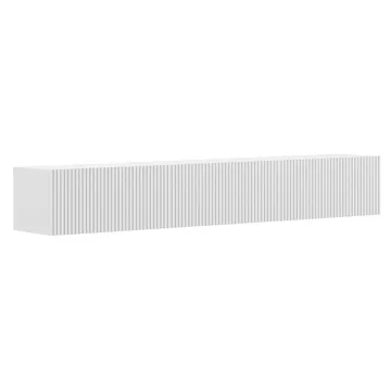 Bruveri TV-bänk 180x28,6x31,4 cm - Vit - Möbler - TV- & Mediamöbler - TV bänk & mediabänk