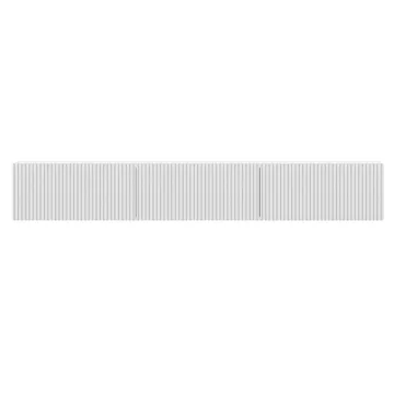 Bruveri TV-bänk 180x28,6x31,4 cm - Vit - Möbler - TV- & Mediamöbler - TV bänk & mediabänk