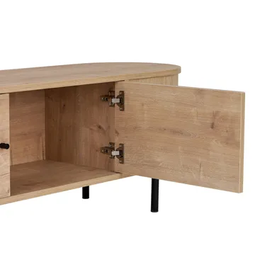 Bryric Tv-bänk 180 cm - Sapphire Oak/Svart - Möbler - TV- & Mediamöbler - TV bänk & mediabänk