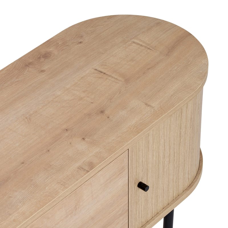 Bryric Tv-bänk 180 cm - Sapphire Oak/Svart - Möbler - TV- & Mediamöbler - TV bänk & mediabänk