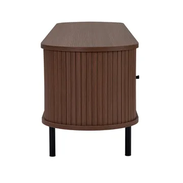 Bryric Tv-bänk 180 cm - Valnöt/Svart - Möbler - TV- & Mediamöbler - TV bänk & mediabänk