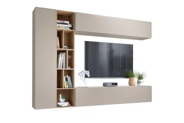 Bulet Tv-möbelset 224x33 cm - Beige - Möbler - TV- & Mediamöbler - TV-möbelset