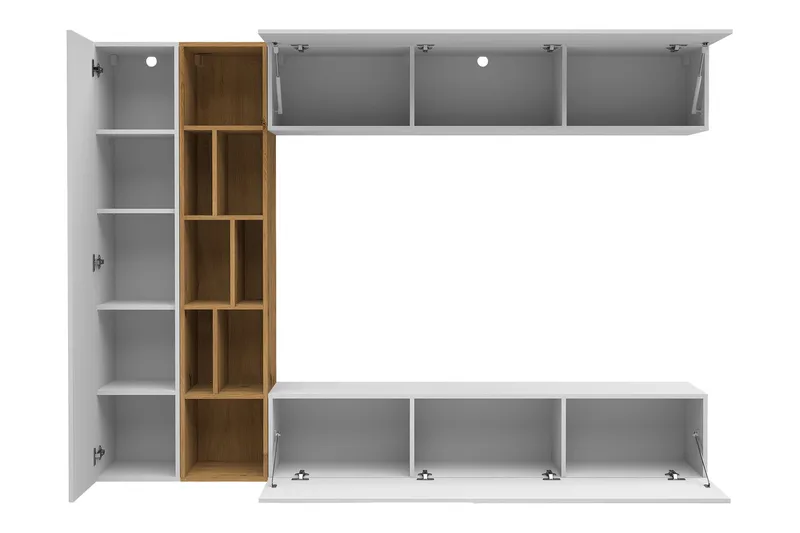 Bulet Tv-möbelset 224x33 cm - Beige - Möbler - TV- & Mediamöbler - TV-möbelset