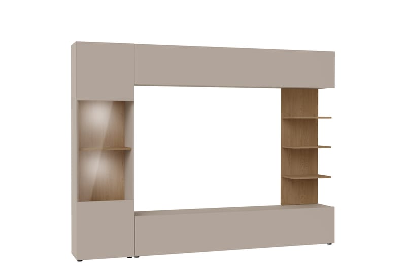 Bunda Tv-möbelset 250x30 cm - Beige - Möbler - TV- & Mediamöbler - TV-möbelset