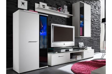 Bunta Tv-möbelset 235x40 cm - Vit - Möbler - TV- & Mediamöbler - TV-möbelset