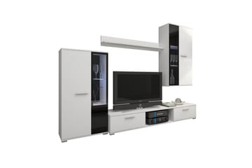 Bunta Tv-möbelset 235x40 cm - Vit - Möbler - TV- & Mediamöbler - TV-möbelset