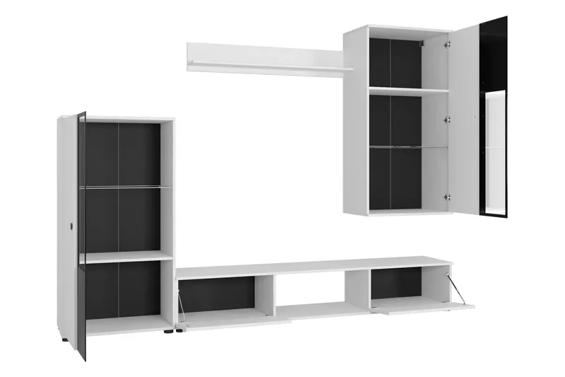 Bunta Tv-möbelset - Vit/Rosa - Möbler - TV- & Mediamöbler - TV-möbelset