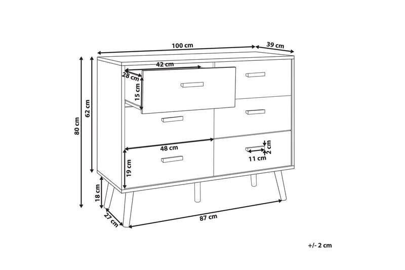 Byrå Newark Iii - Förvaring - Förvaringsmöbler - Byrå - Hallbyrå