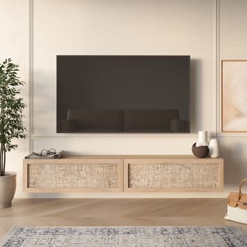 Canto TV-bänk 180x29,6x29,8 cm - Ek - Möbler - TV- & Mediamöbler - TV bänk & mediabänk