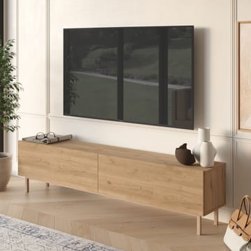 Canto TV-bänk 180x43,3x31,6 cm - Ek - Möbler - TV- & Mediamöbler - TV bänk & mediabänk