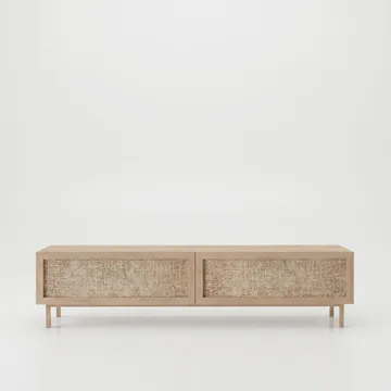 Canto TV-bänk 180x43,3x31,6 cm - Ek - Möbler - TV- & Mediamöbler - TV bänk & mediabänk