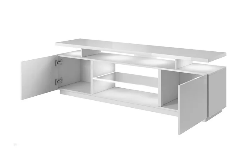 Ceasar Tv-bänk 180 cm - Svart - Möbler - TV- & Mediamöbler - TV bänk & mediabänk