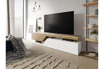 Ceelias Tv-bänk 200 cm - Vit - Möbler - TV- & Mediamöbler - TV bänk & mediabänk