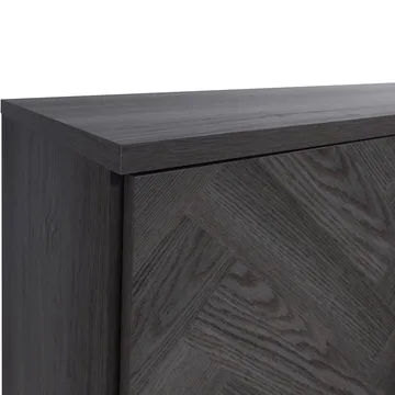 Charlene Tv-bänk 175 cm - Grå fiskbensek / grå ek - Möbler - TV- & Mediamöbler - TV bänk & mediabänk