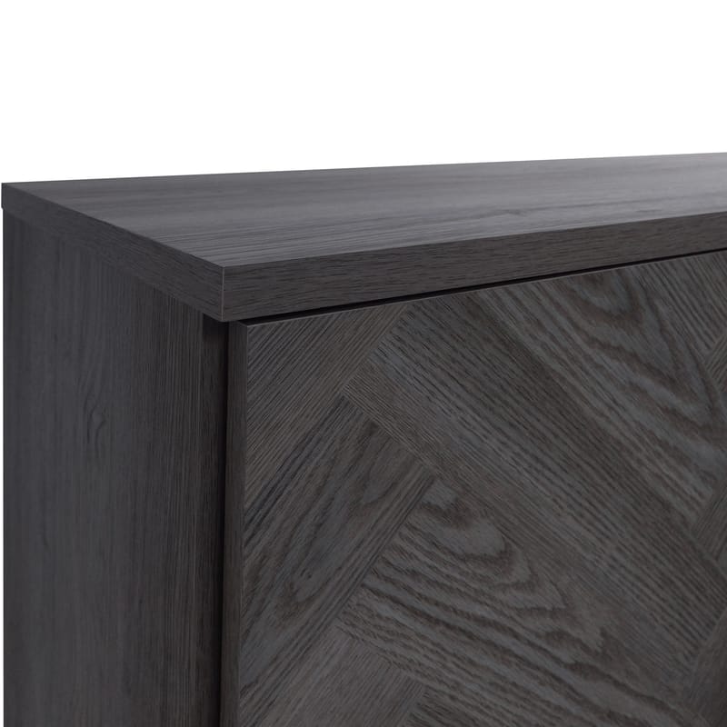 Charlene Tv-bänk 175 cm - Grå fiskbensek / grå ek - Möbler - TV- & Mediamöbler - TV bänk & mediabänk