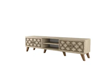 Chass Tv-bänk 180 cm - Beige - Möbler - TV- & Mediamöbler - TV bänk & mediabänk