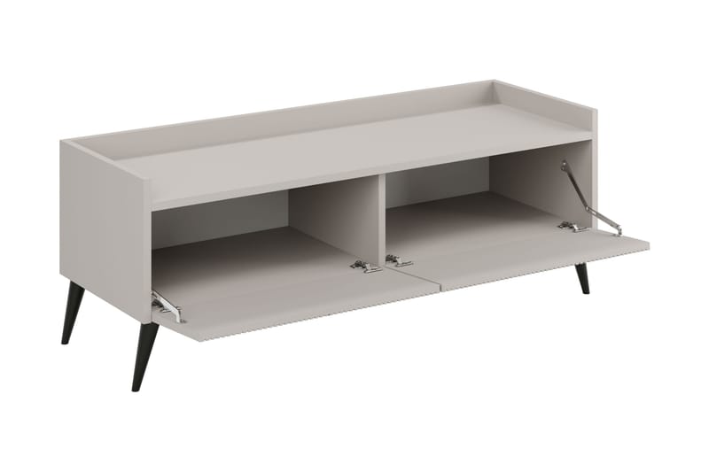 Chiku Tv-bänk 121 cm - Beige - Möbler - TV- & Mediamöbler - TV bänk & mediabänk