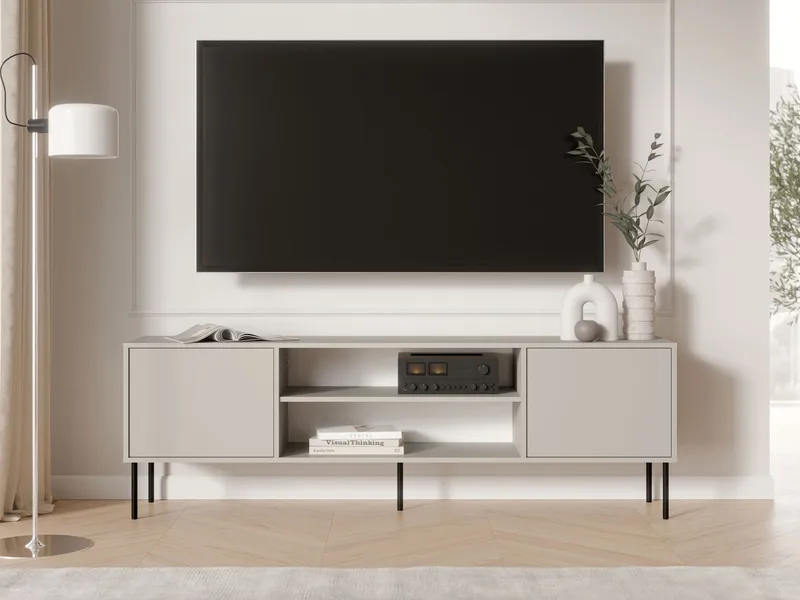 Claven Tv-bänk 183 cm - beige - Möbler - TV- & Mediamöbler - TV bänk & mediabänk